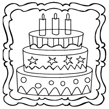 Cakes Coloring Pages Kawaii Fruit Fudge Cake Outline Sketch Drawing Vector, Easy  Cake Drawing, Easy Cake Outline, Easy Cake Sketch PNG and Vector with  Transparent Background for Free Download