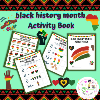 Preview of black history month Activity Book | Same and different