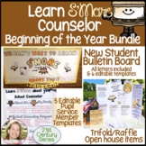School Counselor Bundle - New Students Bulletin board - Op