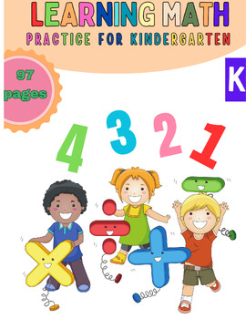 Preview of bundle Summer Packet Learning Math & Skills Practice (Preschool- kindergarten )