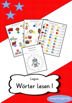 Preview of bundle "reading words" / "Wörter lesen" I DAZ