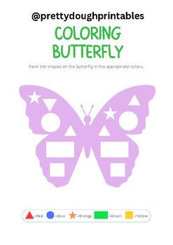 Preview of butterfly themed workbook/worksheet bundle 11 pages