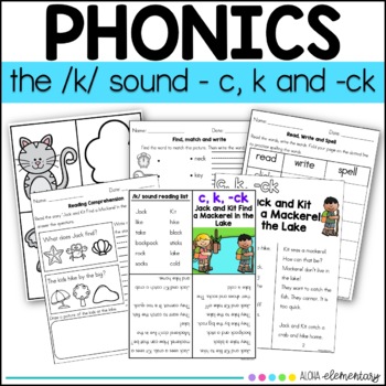 c k and ck mini reader and activity packets by aloha