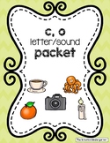 c, o Letter/Sound Packet