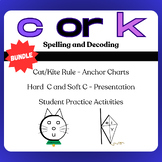 c or k? - Spelling and Decoding Bundle- Anchor Charts and 