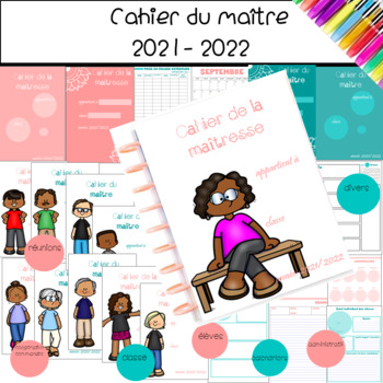 Preview of cahier des maîtresses et des maîtres 2021-2022