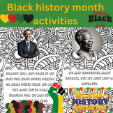 canadian & american /  Black history month activities