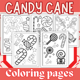 Candy Cane Day Coloring pages - Back from Winter Break Can