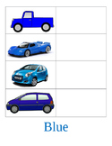 Vehicle Themed Matching Activity