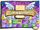 certificate of achievement in Art