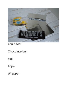 Preview of chocolate bar wrapping task analysis