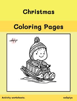Preview of chrismas coloring page