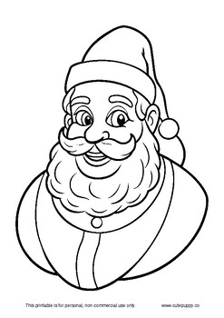 Preview of christmas santa Claus coloring pages
