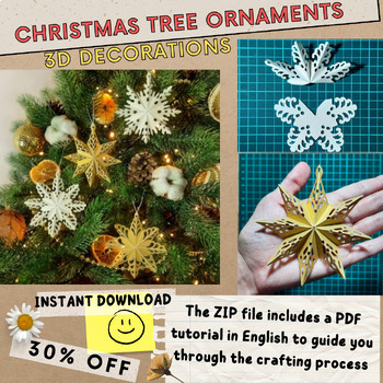 Preview of christmas tree ornaments,christmas ornament template ,christmas ornament craft