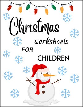 Preview of christmas worksheets for preschool