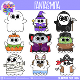 clipart set ghost costume