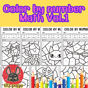 Preview of color by number Vol.1