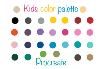 Child Color Palette