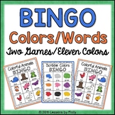 Color Words Bingo