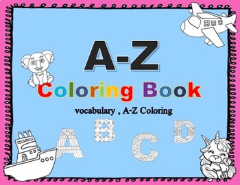 Preview of coloring a-z