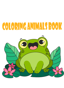 Preview of coloring animals book
