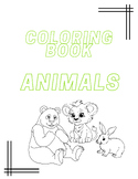 coloring book animals