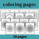 Mandala Coloring Pages For Summer | End Of Year Activities