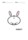 coloring "rabbit"