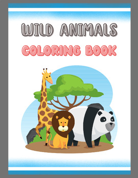Preview of Animals Coloring Pages- Coloring Sheet- Develops Coloring Sense