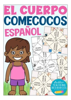 Preview of comecocos Español - el cuerpo - juego Spanish for primary school