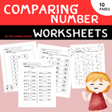comparing numbers worksheet Math [create problems for your