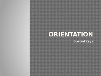 Preview of computer orientation grade 2 and 3