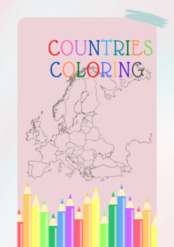 Preview of countries coloring