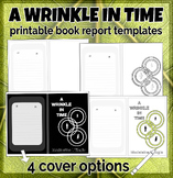 creative book report templates for Madeleine L’Engle’s A W