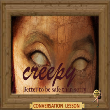 Preview of creepy - is it all in your head?  - ESL adult and kid conversation