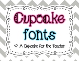 Cupcake Fonts {Personal & Commercial Use}