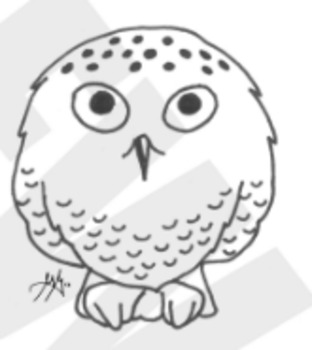Cute Owl Clipart Realistic Black And White Images By Teachinglife