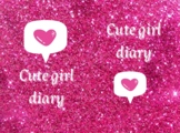 cute girl diary