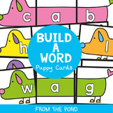 cvc Activity - Build a Word Puppy Cards