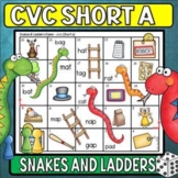cvc words game- short a