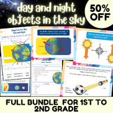 day and night objects in the sky,day and night worksheets,