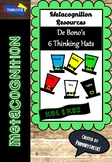 de Bono's 6 Thinking Hats & Sentence Stems! (Displays & Pu