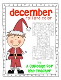 December Roll and Color {Free Printables}