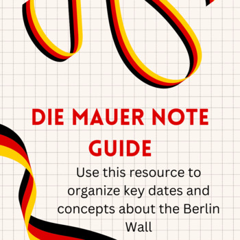 Preview of die Mauer/Berlin Wall Note Guide