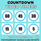 digital Countdown timers set