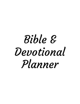 Preview of digital bible journal also PRINTABLE for bible tracking and self reflection