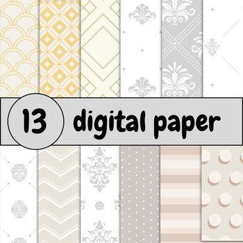 Preview of digital papers Backgrounds ,seamless digital pattern Digital oriental paper .
