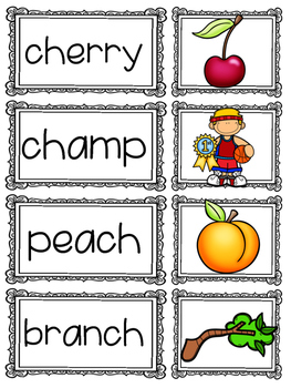 digraph ch/tch by Alana Hutter | Teachers Pay Teachers