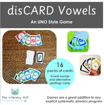 Preview of disCARD Vowel Sounds and Spellings