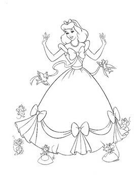 Printable Coloring Pages  Disney coloring pages, Princess coloring pages, Disney  princess coloring pages